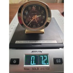 Vintage Westclox Baby Ben Wind Up Glow in Dark Hands Alarm Clock Works!